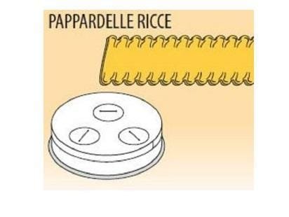 0 b762c701 300 MPFTPAR15 Trafila PAPPARDELLE RICCE for machine for fresh pasta