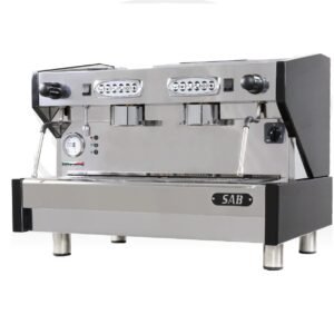 ESPRESSO CAPPUCCINO MACHINE 2GR PRESTIGE AUTO BLACK W KIT GAS