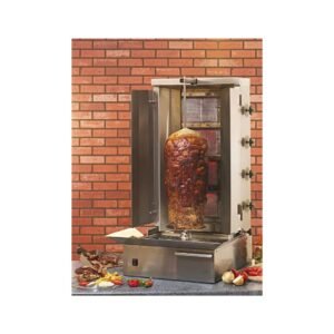 Gas gyros Grill – 800 mm high spit 40 kg of meat
