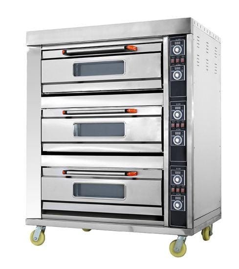 Luxury-3-Deck-6-Trays-Commercial-Electric-Oven-Bakery-Kitchen-Machine Luxury 3 Deck 6 Trays Commercial Electric Oven Bakery Kitchen Machine