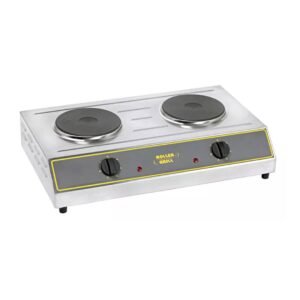 Professional electric boiling top two burners