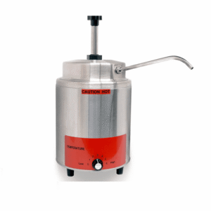 Round cheese warmer