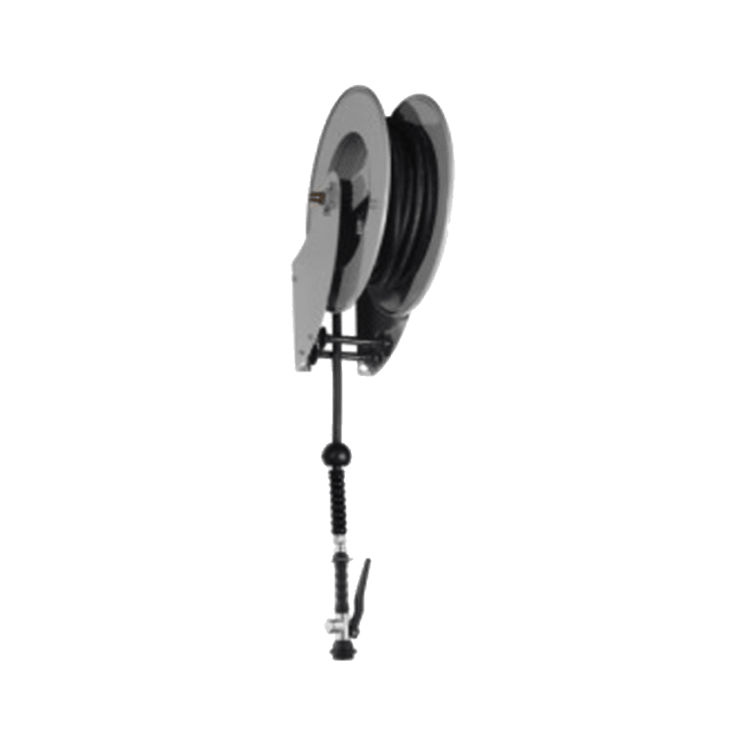 Varnished Open Hose Reel With Nito Spray Gun SR000000006D