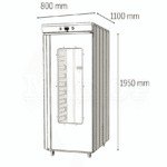Venarro DEF MK2 Fermentation Chamber with Carriage 20 60x80 Tray Capacity1