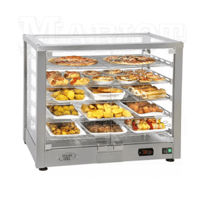 Ventilated heated display showcase 3 grids WD 780 D