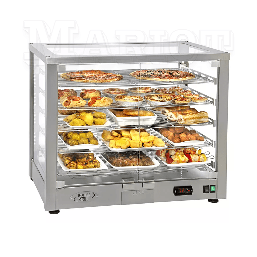 Ventilated heated display showcase 3 grids WD 780 D