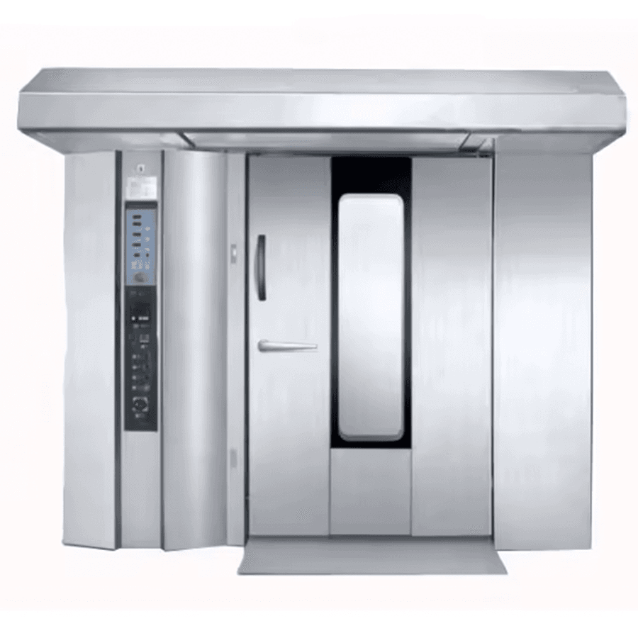 gas rotary oven front