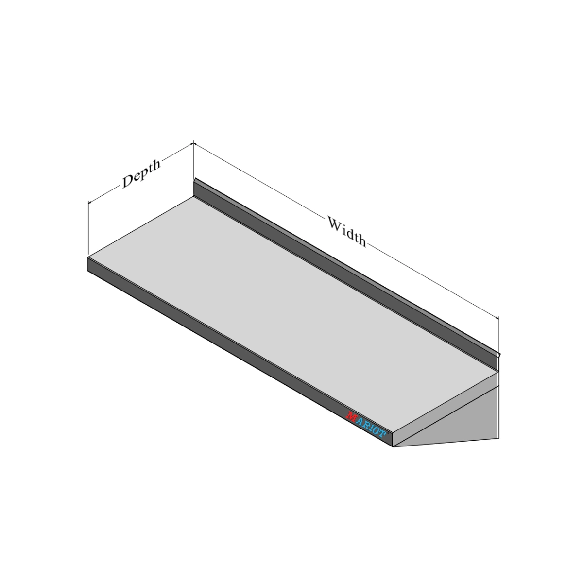 mariot kitchen equipment shelve